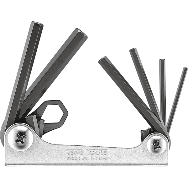 6 Piece AF Hex Key Set
